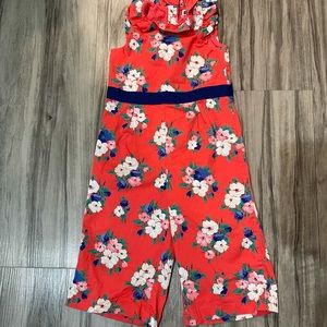 Janie and Jack floral romper